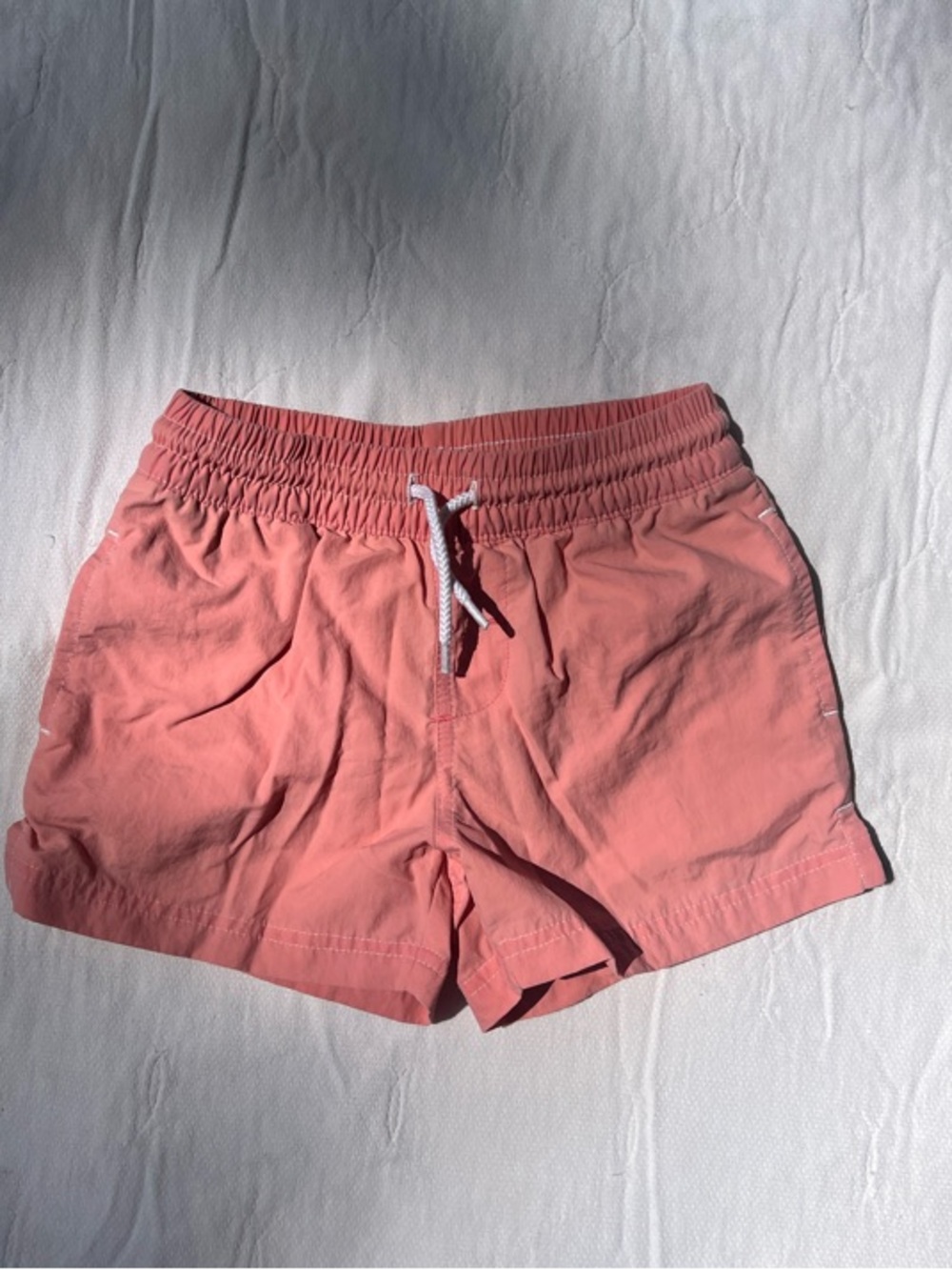 TBBC boys 3T Coral Swim Shorts